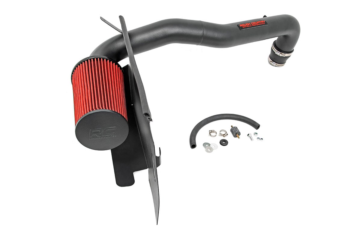 Jeep Wrangler Performance Air Intake - Rough Country - Cold Air Intake Kit - '97-'02